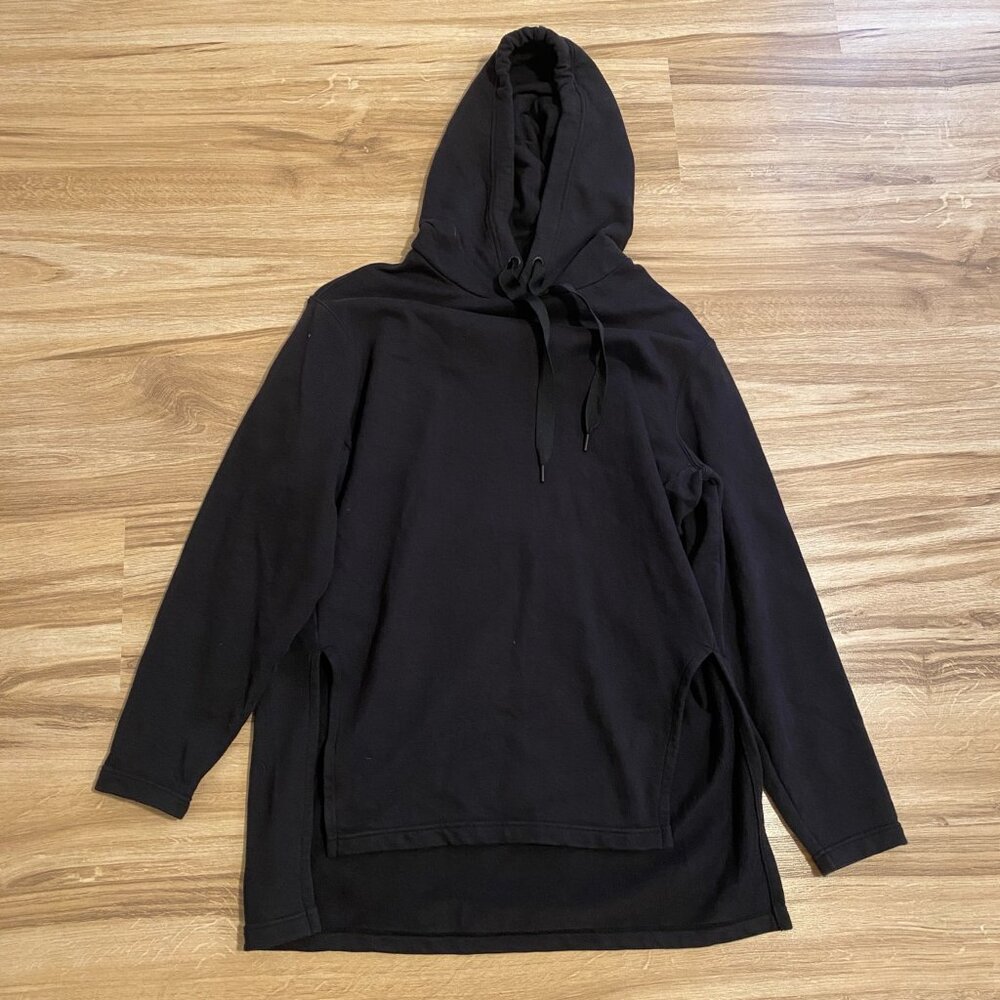 Athleta Yogi High-Low Black Hoodie – Size S / Small tunic